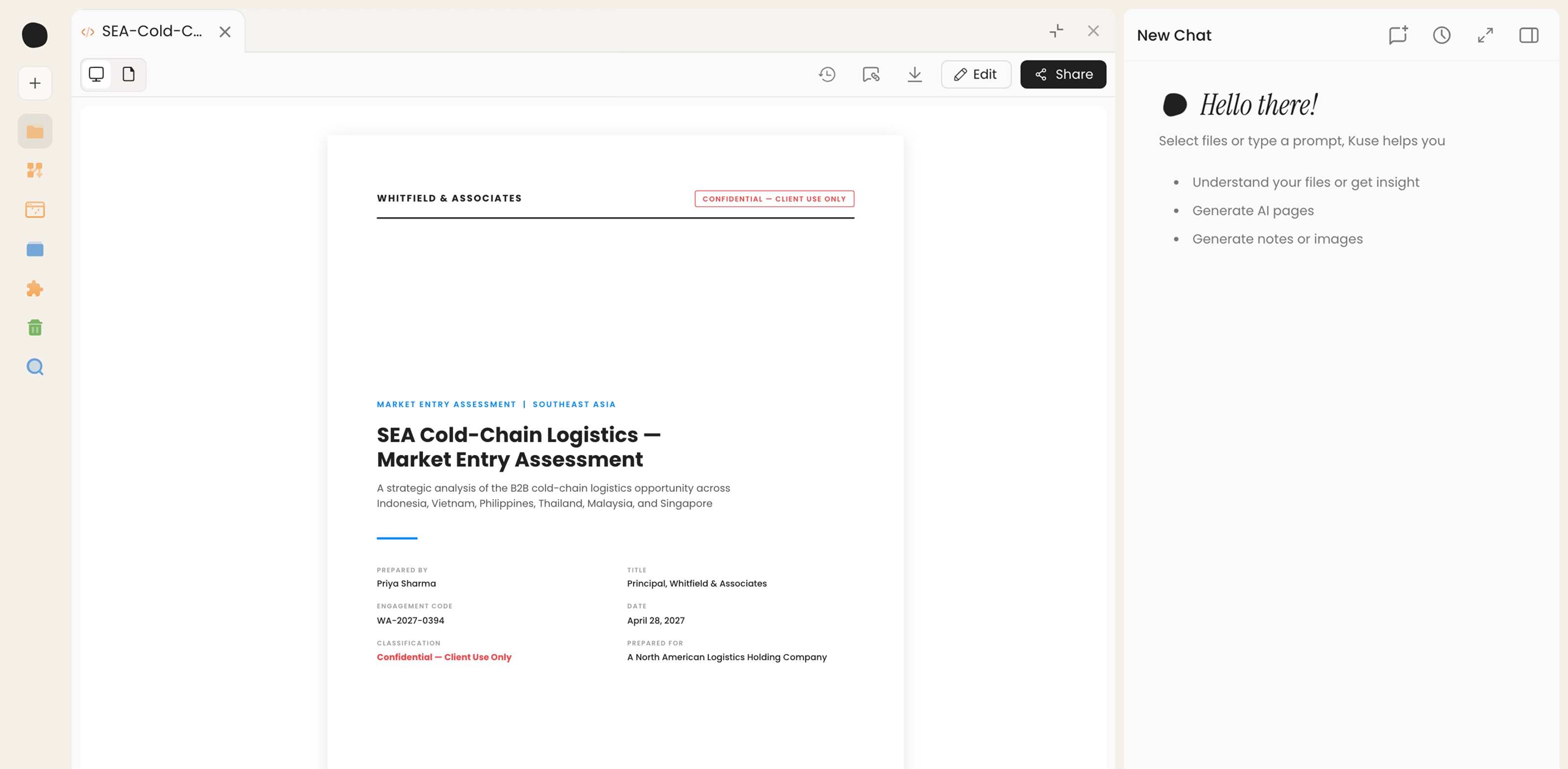 Research any topic and get structured summaries