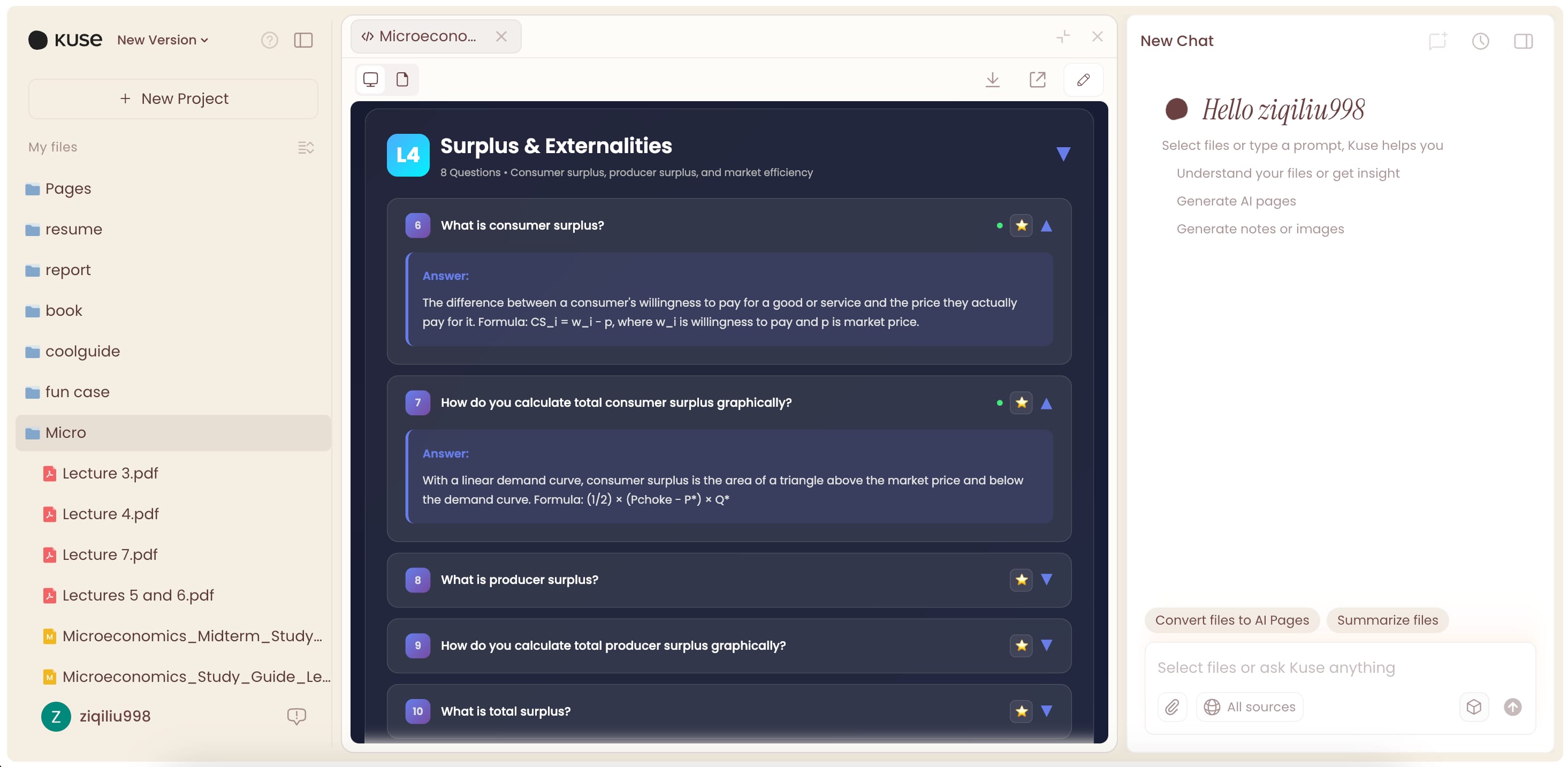 Flashcard-Based Study Guide made by Kuse