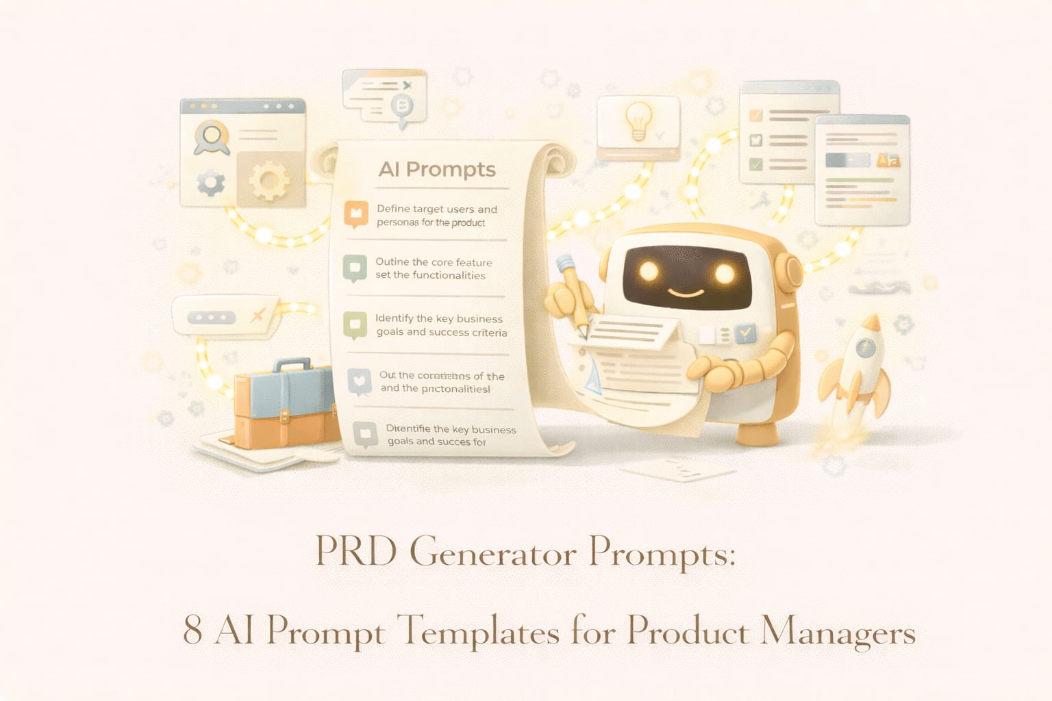 PRD Generator Prompts: 8 AI Prompt Templates for Product Managers