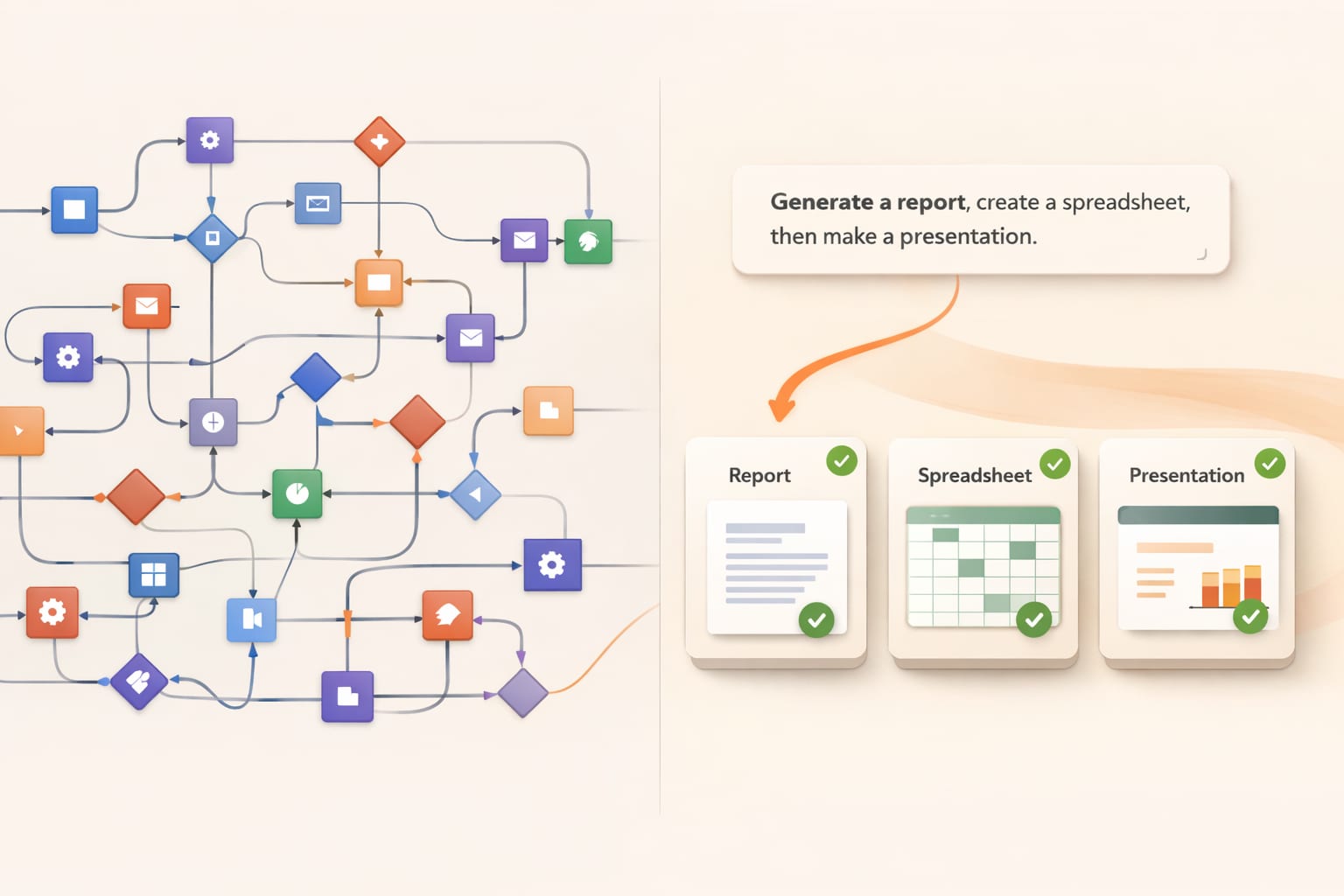 Kuse natural-language workflows compared with n8n technical node automation