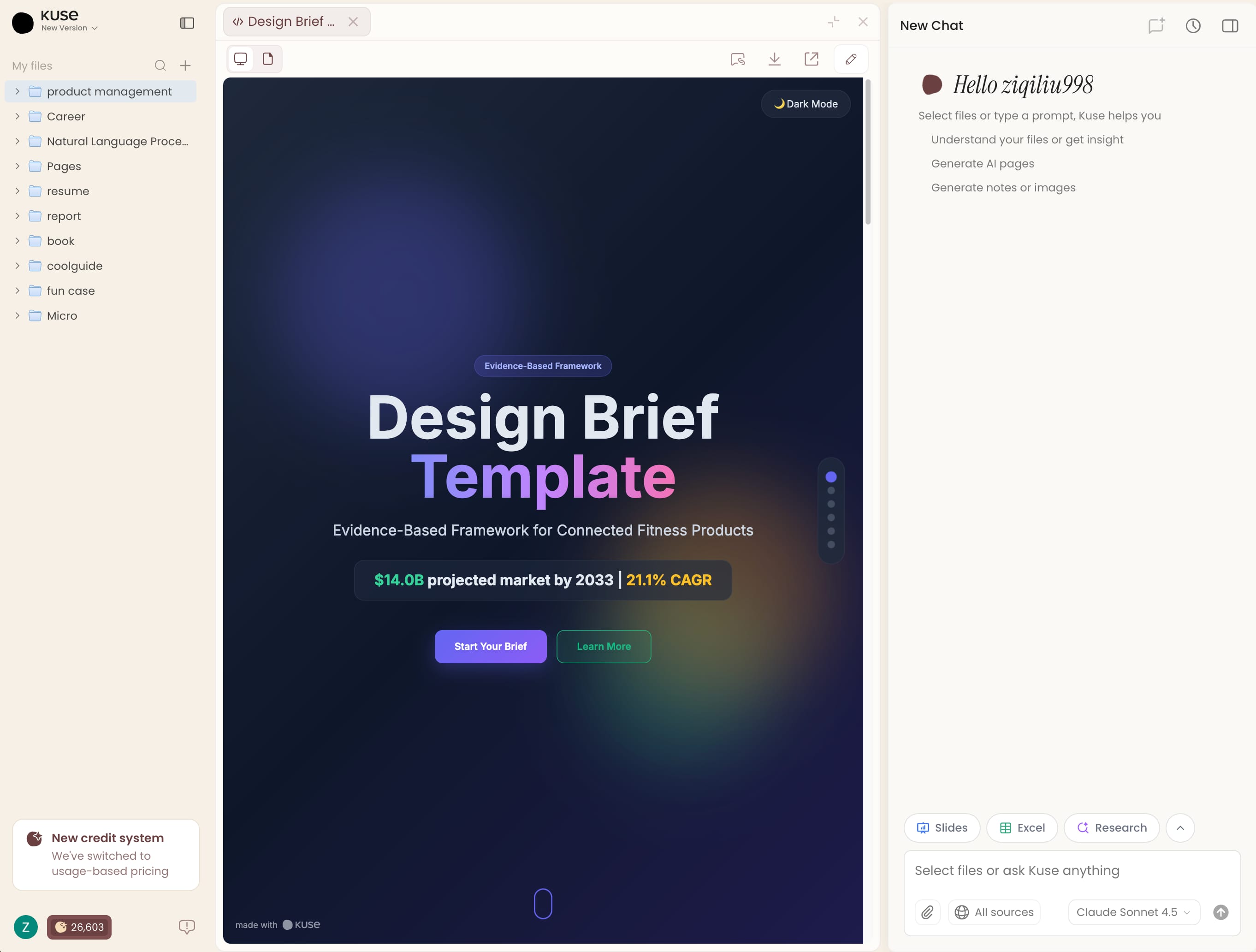design brief template