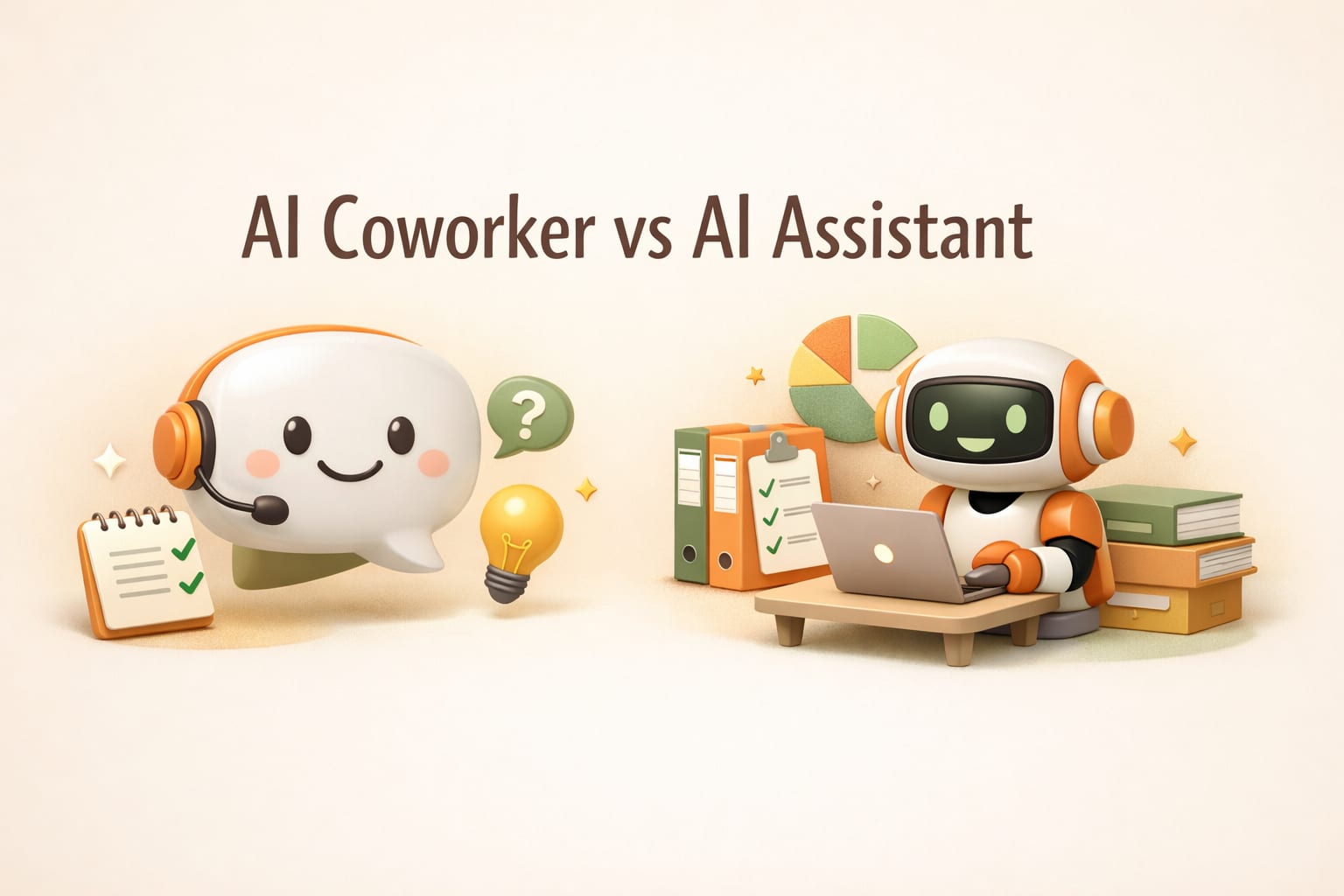 AI Coworker vs AI Assistant: What's the Real Difference?