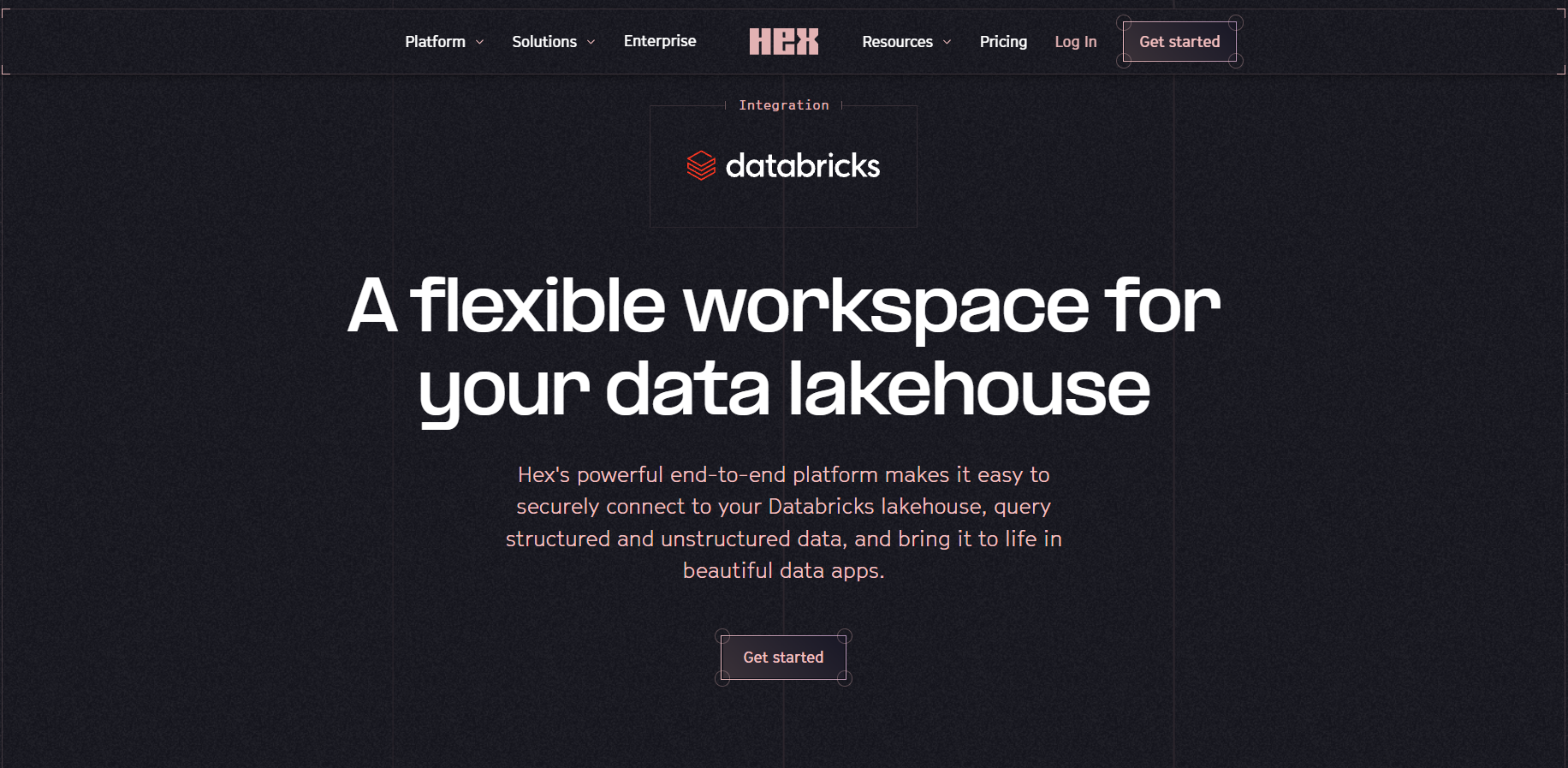 Hex and Databricks AI notebook interface