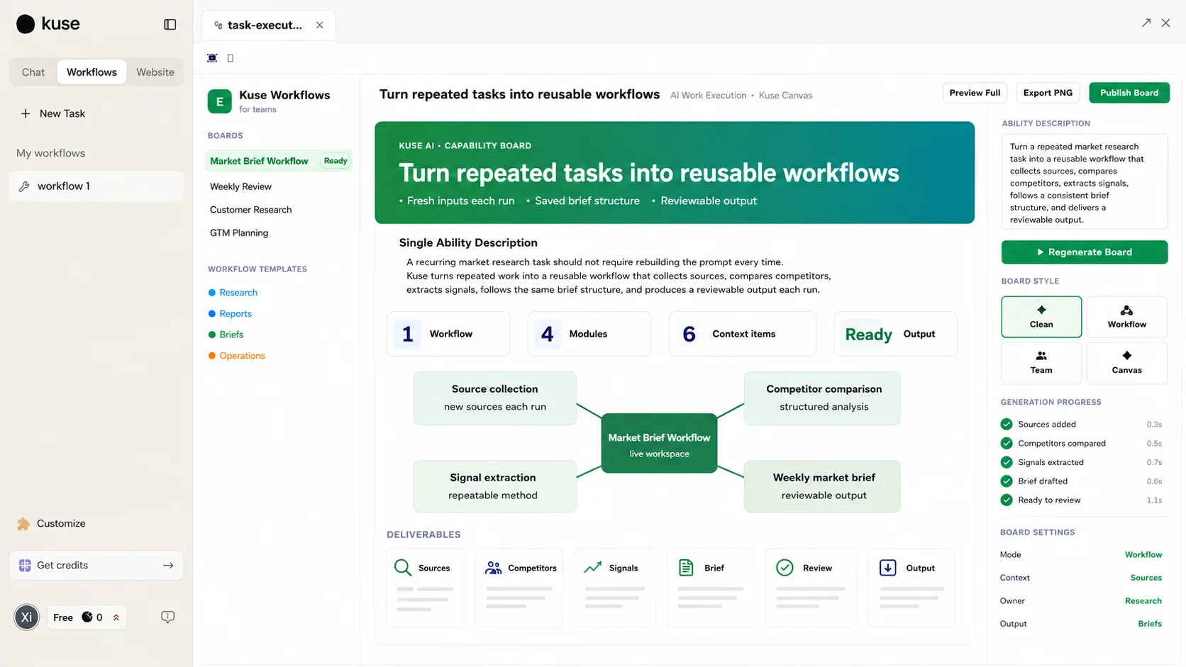 From repeated prompts to a reusable workflow