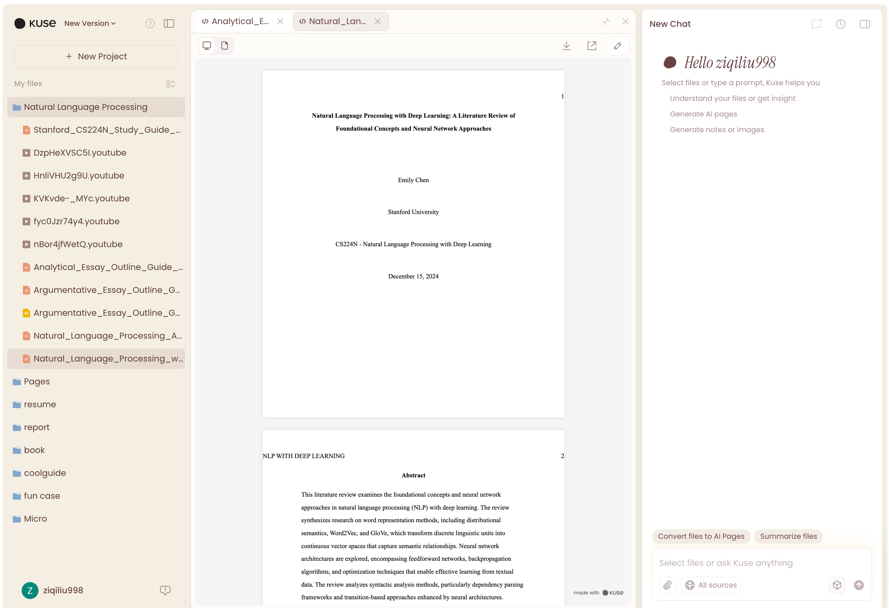 Literature review with apa format