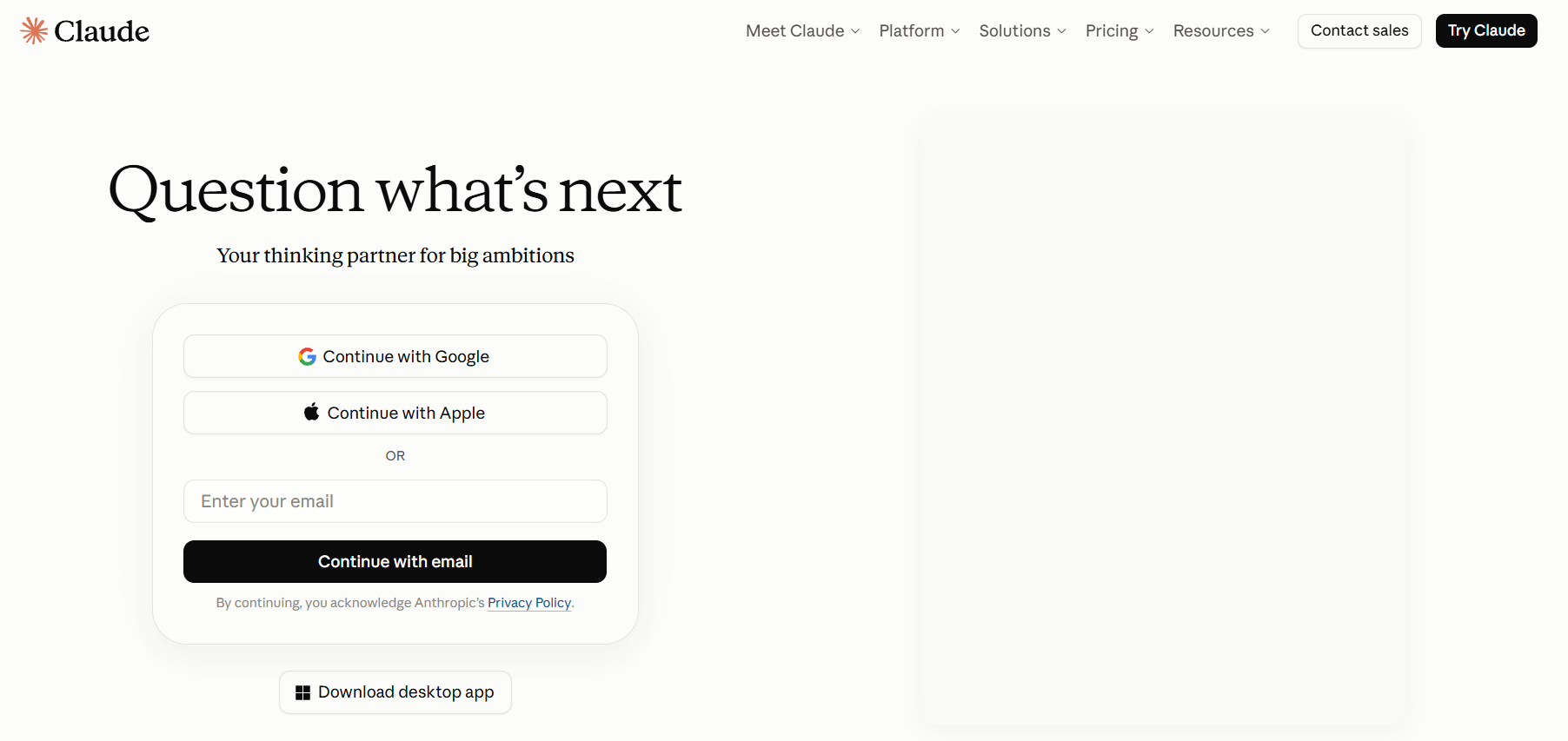 Claude Enterprise AI assistant